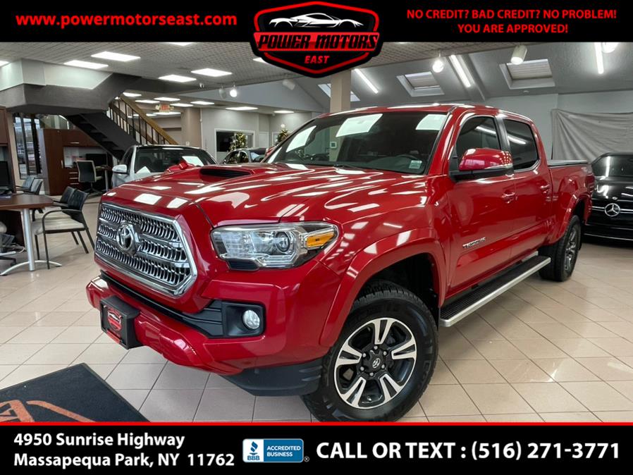 2017 Toyota Tacoma TRD Sport Double Cab 6'' Bed V6 4x4 AT (Natl), available for sale in Massapequa Park, New York | Power Motors East. Massapequa Park, New York