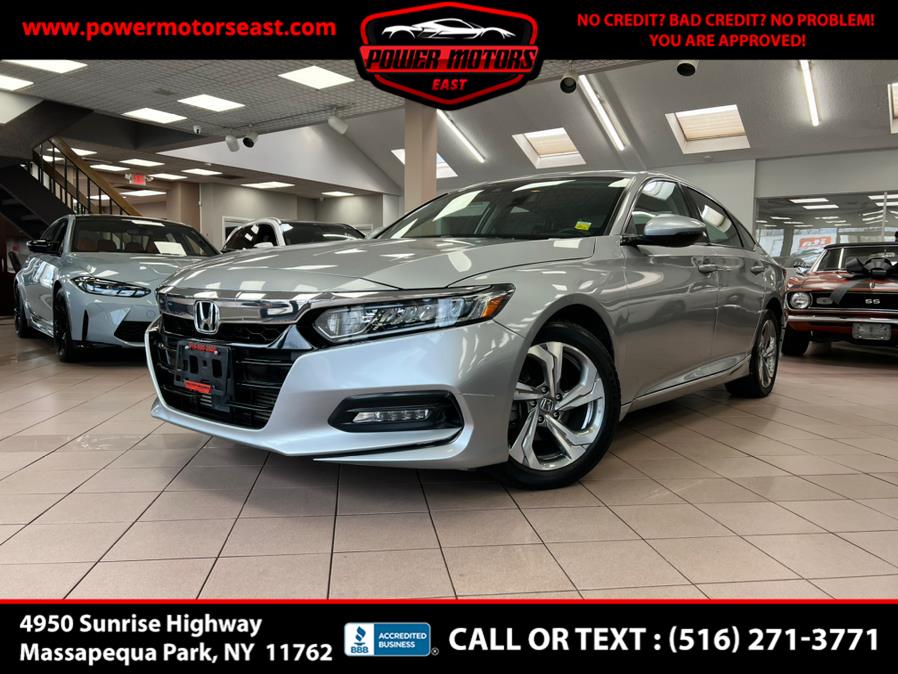 2018 Honda Accord Sedan EX-L 1.5T CVT, available for sale in Massapequa Park, New York | Power Motors East. Massapequa Park, New York