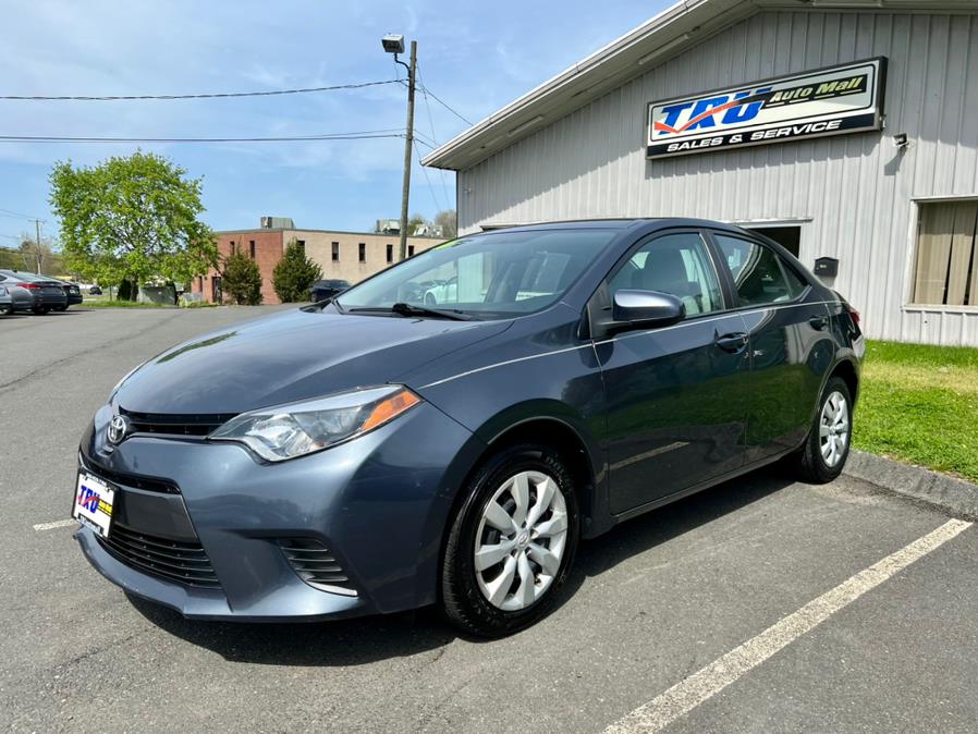 2016 Toyota Corolla 4dr Sdn CVT LE (Natl), available for sale in Berlin, Connecticut | Tru Auto Mall. Berlin, Connecticut