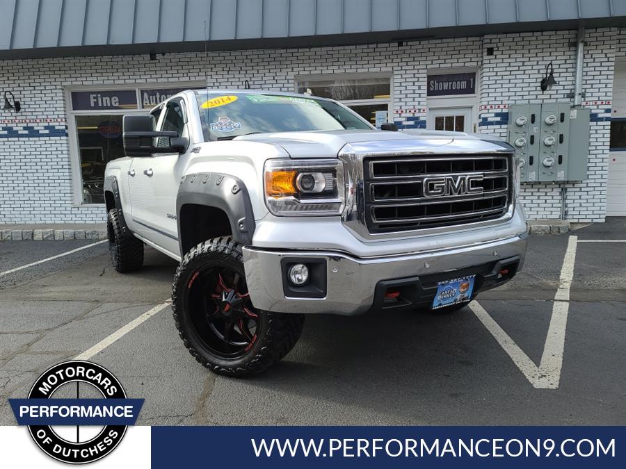 2014 GMC Sierra 1500 Z71 4WD Double Cab 143.5" SLT, available for sale in Wappingers Falls, New York | Performance Motor Cars. Wappingers Falls, New York