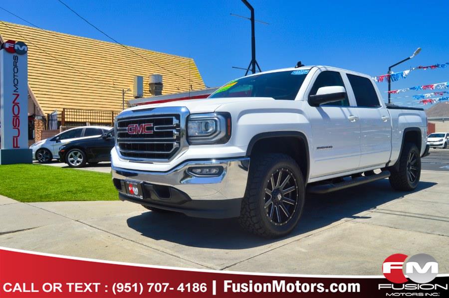 2017 GMC Sierra 1500 2WD Crew Cab 143.5" SLE, available for sale in Moreno Valley, California | Fusion Motors Inc. Moreno Valley, California