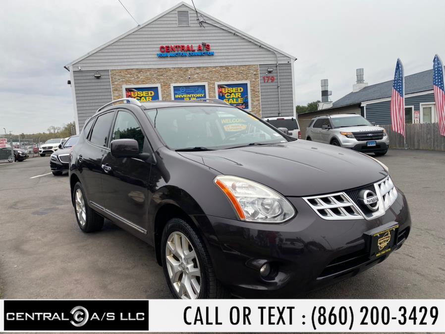 2012 Nissan Rogue AWD 4dr S, available for sale in East Windsor, Connecticut | Central A/S LLC. East Windsor, Connecticut