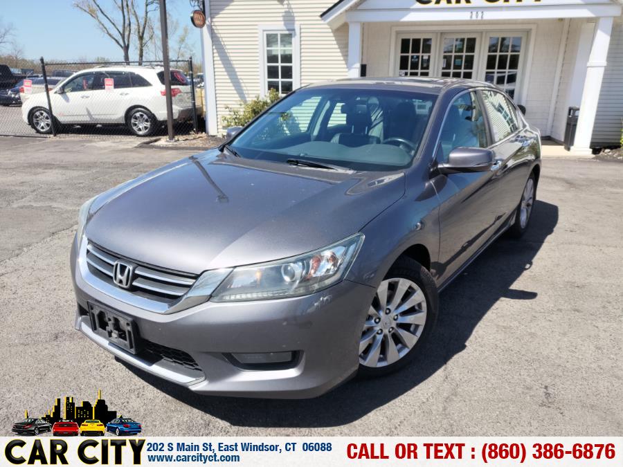 2015 Honda Accord Sedan 4dr I4 CVT EX-L, available for sale in East Windsor, Connecticut | Car City LLC. East Windsor, Connecticut