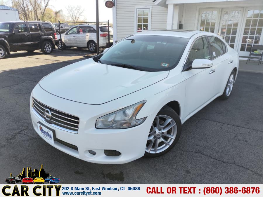 2010 Nissan Maxima 4dr Sdn V6 CVT 3.5 SV w/Premium Pkg, available for sale in East Windsor, Connecticut | Car City LLC. East Windsor, Connecticut