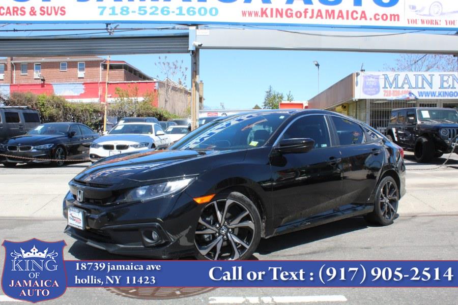 2021 Honda Civic Sedan Sport CVT, available for sale in Hollis, New York | King of Jamaica Auto Inc. Hollis, New York