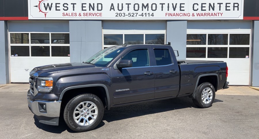 2014 GMC Sierra 1500 4WD Double Cab 143.5" SLE, available for sale in Waterbury, Connecticut | West End Automotive Center. Waterbury, Connecticut