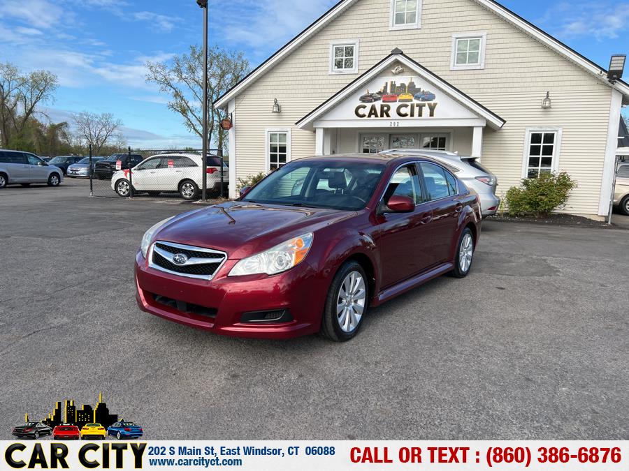 2011 Subaru Legacy 4dr Sdn H4 Auto 2.5i Ltd Pwr Moon/Navigation, available for sale in East Windsor, Connecticut | Car City LLC. East Windsor, Connecticut