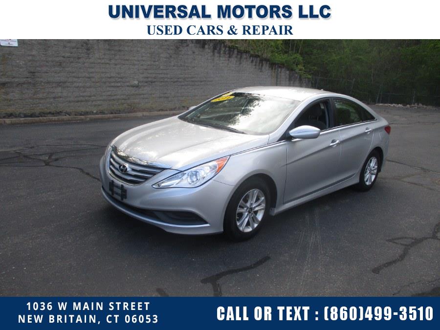 2014 Hyundai Sonata 4dr Sdn 2.4L Auto GLS, available for sale in New Britain, Connecticut | Universal Motors LLC. New Britain, Connecticut