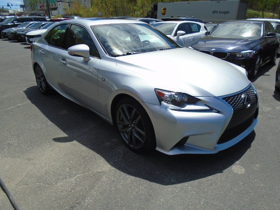 2016 Lexus IS 300 4dr Sdn AWD F sport, available for sale in Waterbury, Connecticut | Jim Juliani Motors. Waterbury, Connecticut