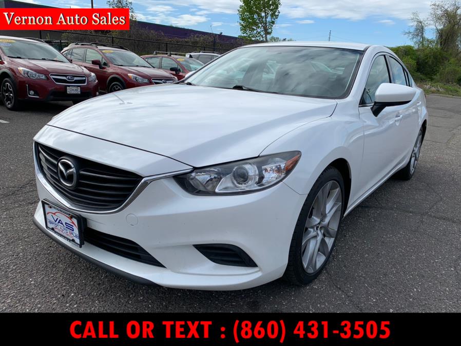 2016 Mazda Mazda6 4dr Sdn Auto i Touring, available for sale in Manchester, Connecticut | Vernon Auto Sale & Service. Manchester, Connecticut