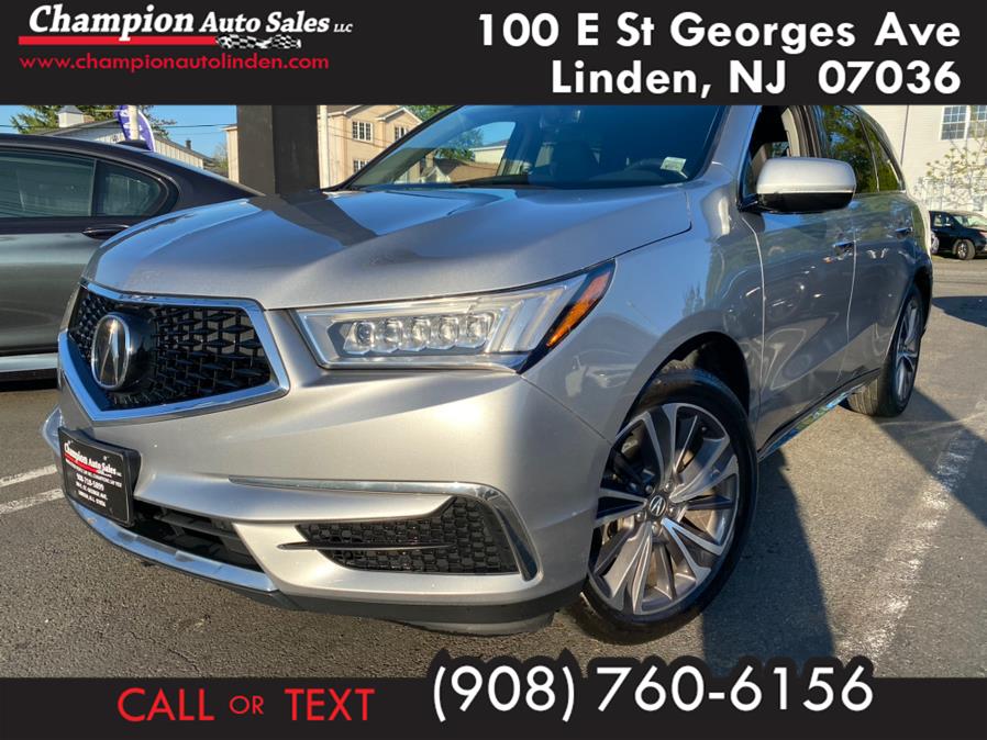 2019 Acura MDX SH-AWD w/Technology Pkg, available for sale in Linden, New Jersey | Champion Used Auto Sales. Linden, New Jersey