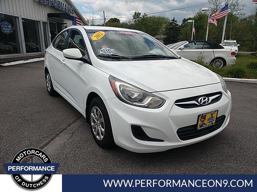 2012 Hyundai Accent 4dr Sdn Auto GLS, available for sale in Wappingers Falls, New York | Performance Motor Cars. Wappingers Falls, New York