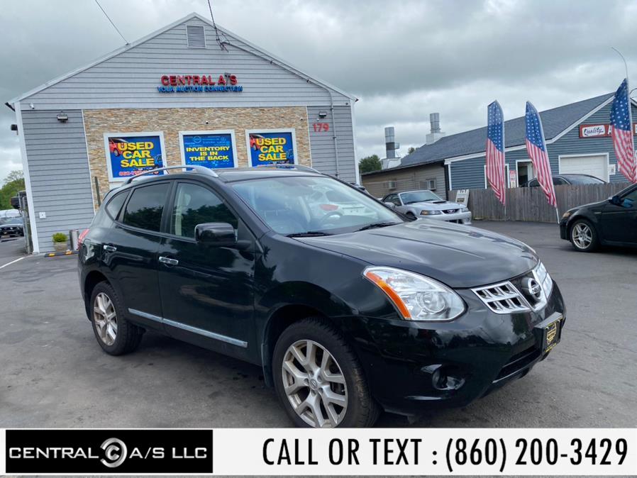 2013 Nissan Rogue AWD 4dr SV, available for sale in East Windsor, Connecticut | Central A/S LLC. East Windsor, Connecticut