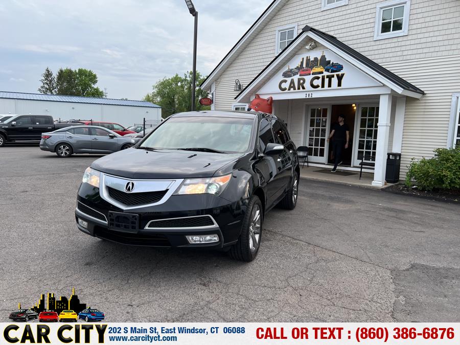 2011 Acura MDX AWD 4dr Tech Pkg, available for sale in East Windsor, Connecticut | Car City LLC. East Windsor, Connecticut