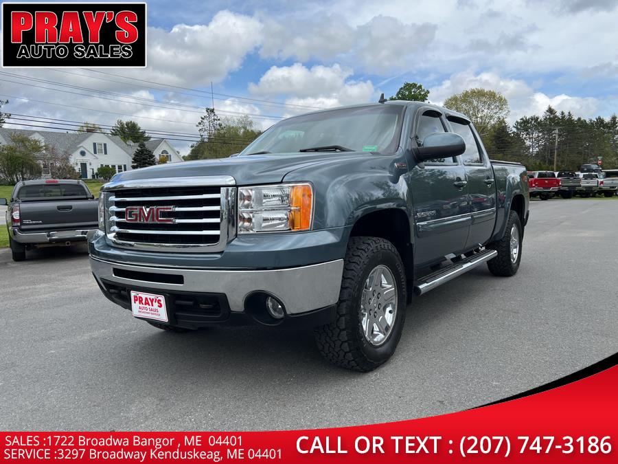 2012 GMC Sierra 1500 4WD Crew Cab 143.5" SLT, available for sale in Bangor , Maine | Pray's Auto Sales . Bangor , Maine