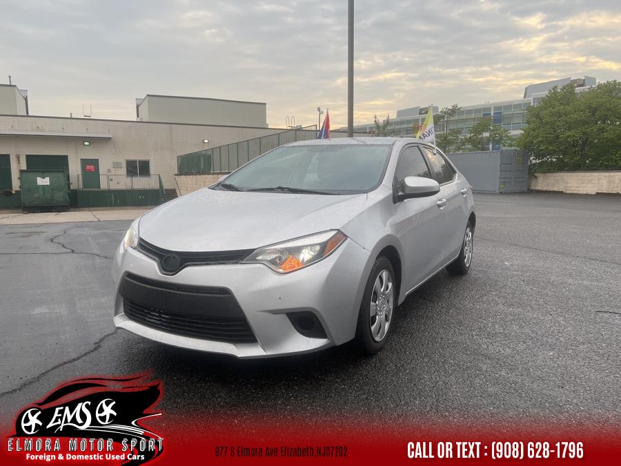 2015 Toyota Corolla 4dr Sdn CVT LE (Natl), available for sale in Elizabeth, New Jersey | Elmora Motor Sports. Elizabeth, New Jersey
