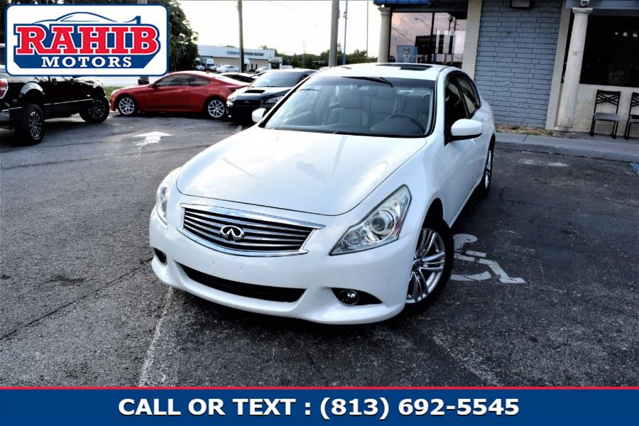 2012 INFINITI G37 Sedan 4dr x AWD, available for sale in Winter Park, Florida | Rahib Motors. Winter Park, Florida