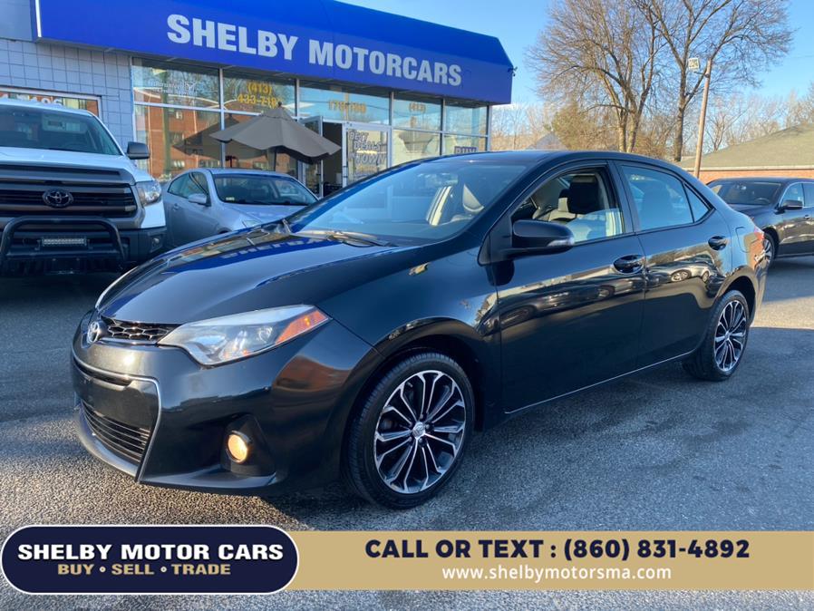 2014 Toyota Corolla 4dr Sdn CVT S Plus (Natl), available for sale in Springfield, Massachusetts | Shelby Motor Cars. Springfield, Massachusetts