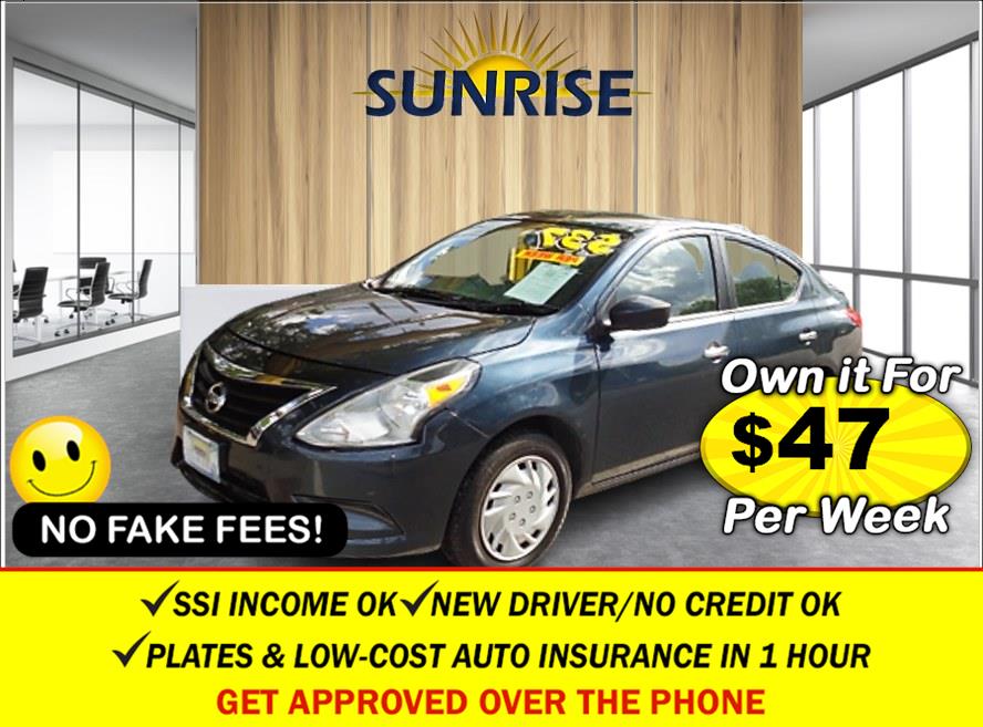 2017 Nissan Versa SV. CLEAN CARFAX!!!, available for sale in Rosedale, New York | Sunrise Auto Sales. Rosedale, New York