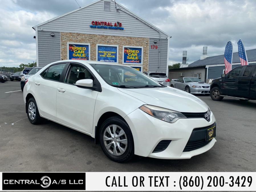 2014 Toyota Corolla 4dr Sdn CVT LE ECO (Natl), available for sale in East Windsor, Connecticut | Central A/S LLC. East Windsor, Connecticut