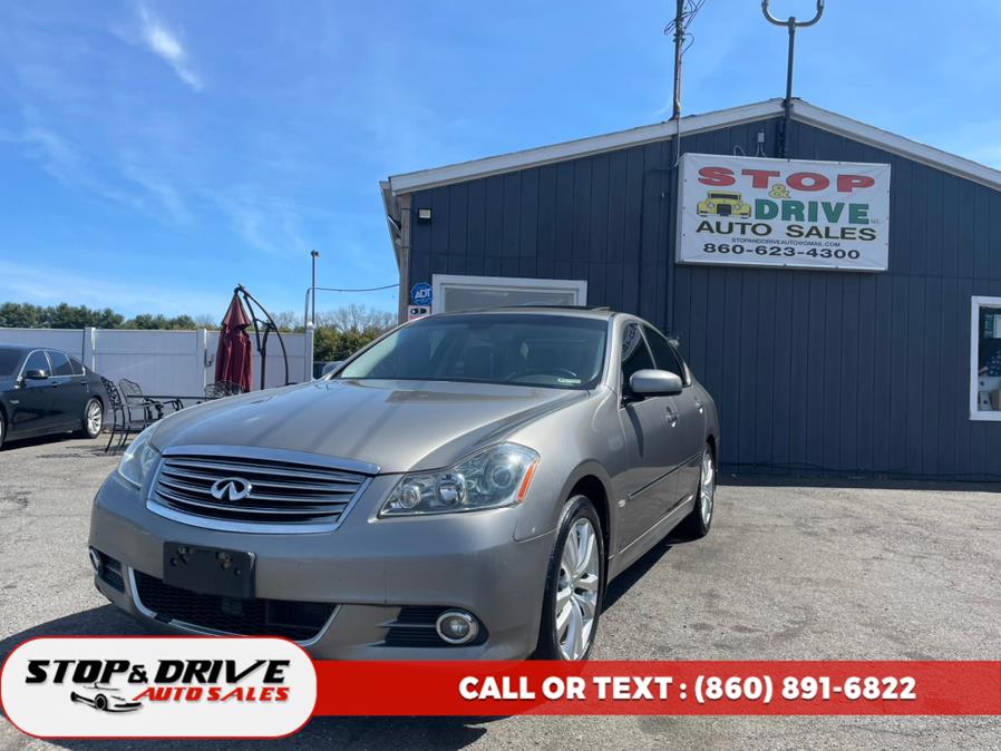 2008 Infiniti M35 4dr Sdn AWD, available for sale in East Windsor, Connecticut | Stop & Drive Auto Sales. East Windsor, Connecticut