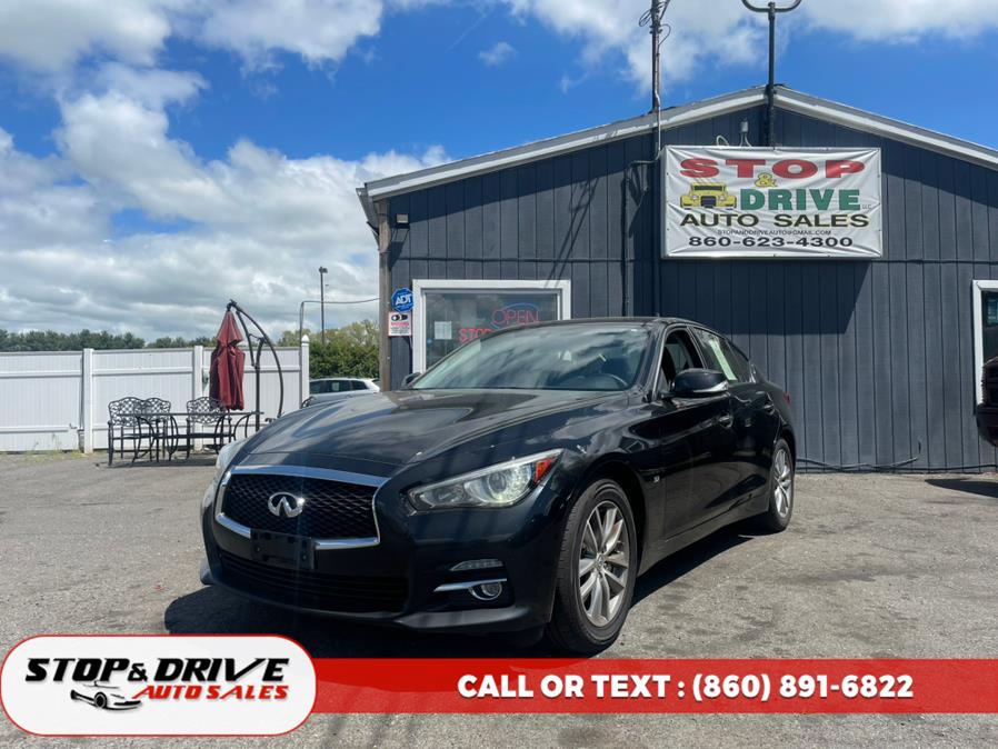 2015 Infiniti Q50 4dr Sdn AWD, available for sale in East Windsor, Connecticut | Stop & Drive Auto Sales. East Windsor, Connecticut