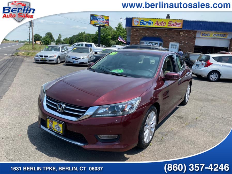 2013 Honda Accord Sdn 4dr I4 CVT EX-L, available for sale in Berlin, Connecticut | Berlin Auto Sales LLC. Berlin, Connecticut