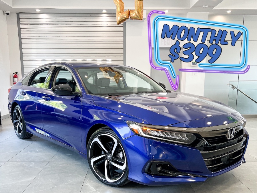 2021 Honda Accord Sedan Sport SE 1.5T CVT, available for sale in Franklin Square, New York | C Rich Cars. Franklin Square, New York