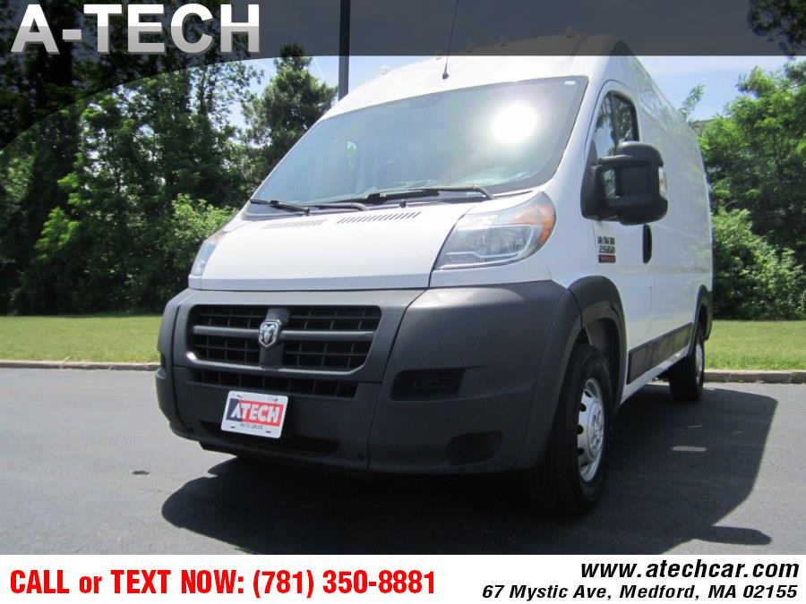 2017 Ram ProMaster Cargo Van 2500 High Roof 136" WB, available for sale in Medford, Massachusetts | A-Tech. Medford, Massachusetts
