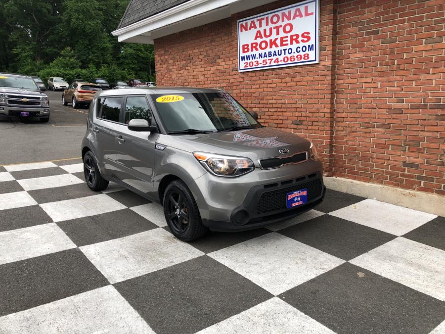 2015 Kia Soul 5dr Wgn Manual, available for sale in Waterbury, Connecticut | National Auto Brokers, Inc.. Waterbury, Connecticut