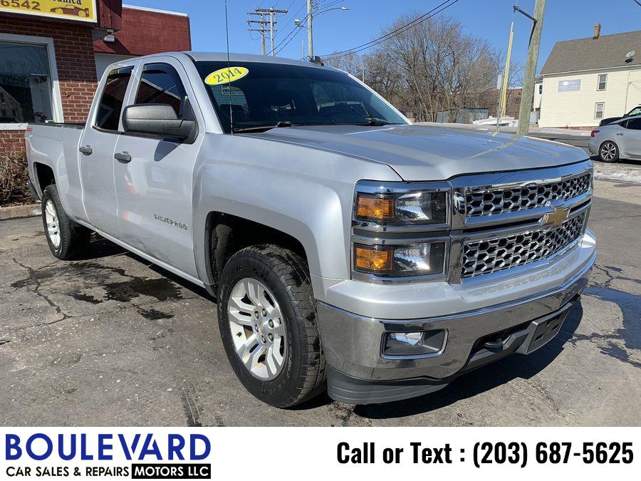 2014 Chevrolet Silverado 1500 Double Cab LT Pickup 4D 6 1/2 ft, available for sale in New Haven, Connecticut | Boulevard Motors LLC. New Haven, Connecticut