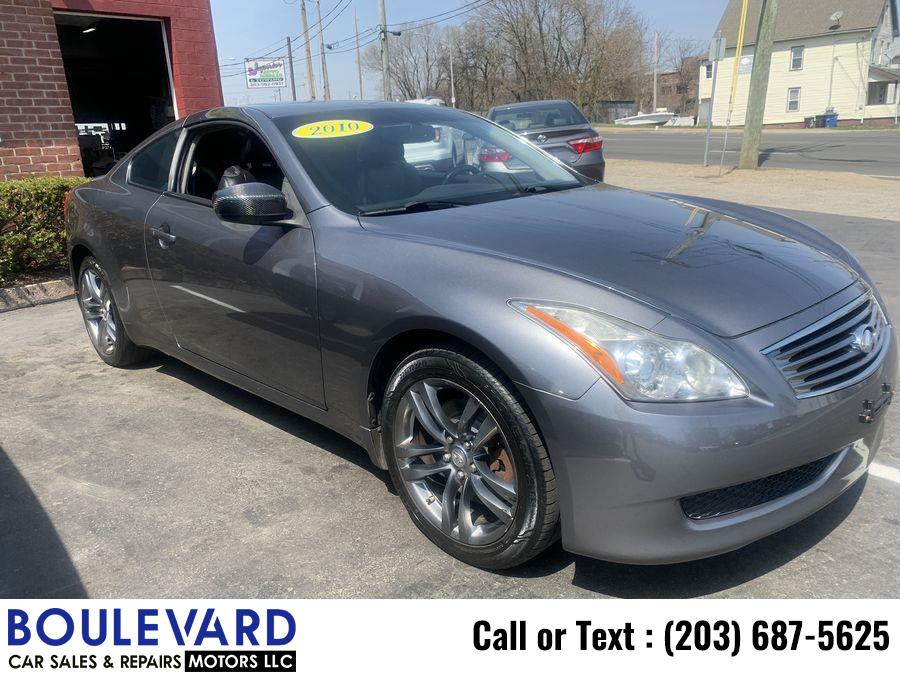 2010 Infiniti g G37x Coupe 2D, available for sale in New Haven, Connecticut | Boulevard Motors LLC. New Haven, Connecticut