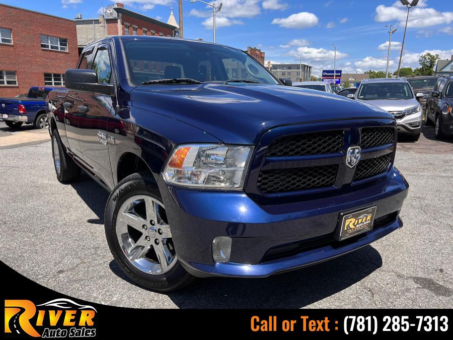 2018 Ram 1500 Express 4x4 Quad Cab 6''4" Box, available for sale in Malden, Massachusetts | River Auto Sales. Malden, Massachusetts