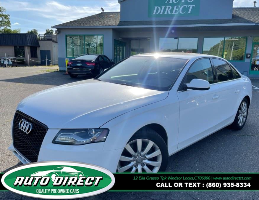 2011 Audi A4 4dr Sdn Auto quattro 2.0T Premium  Plus, available for sale in Windsor Locks, Connecticut | Auto Direct LLC. Windsor Locks, Connecticut