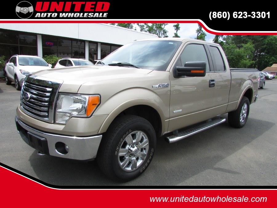 2012 Ford F-150 4WD SuperCab 145" XLT, available for sale in East Windsor, Connecticut | United Auto Sales of E Windsor, Inc. East Windsor, Connecticut