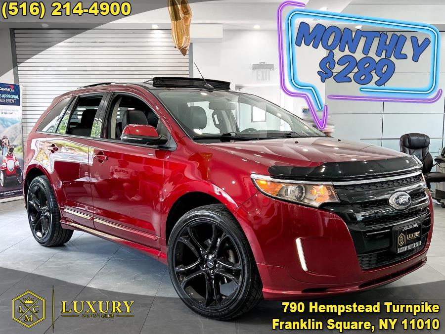 2014 Ford Edge 4dr Sport AWD, available for sale in Franklin Square, New York | Luxury Motor Club. Franklin Square, New York