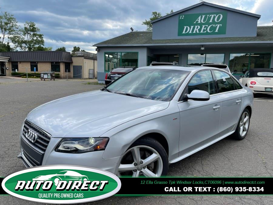 2012 Audi A4 4dr Sdn Auto quattro 2.0T Premium Plus, available for sale in Windsor Locks, Connecticut | Auto Direct LLC. Windsor Locks, Connecticut