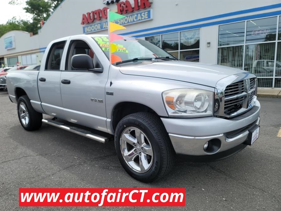 2008 Dodge Ram 1500 4WD Quad Cab 140.5" SLT, available for sale in West Haven, Connecticut | Auto Fair Inc.. West Haven, Connecticut