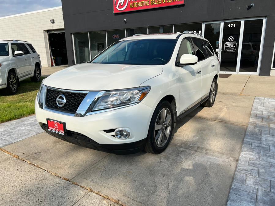 2015 Nissan Pathfinder Platinum 4WD, available for sale in Meriden, Connecticut | House of Cars CT. Meriden, Connecticut 2015 Nissan Pathfinder Platinum 4WD, available for sale in Meriden, Connecticut | House of Cars CT. Meriden, Connecticut