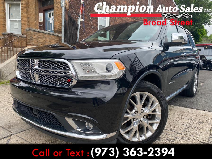 2015 Dodge Durango AWD 4dr Citadel, available for sale in Newark, New Jersey | Champion Auto Sales. Newark, New Jersey