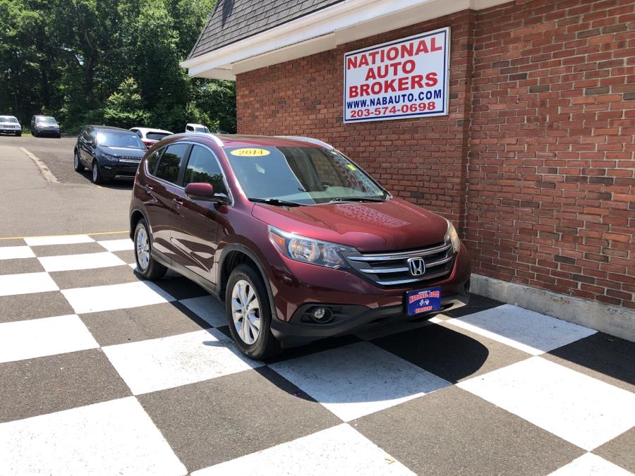 2014 Honda CR-V AWD 5dr EX-L w/Navi, available for sale in Waterbury, Connecticut | National Auto Brokers, Inc.. Waterbury, Connecticut