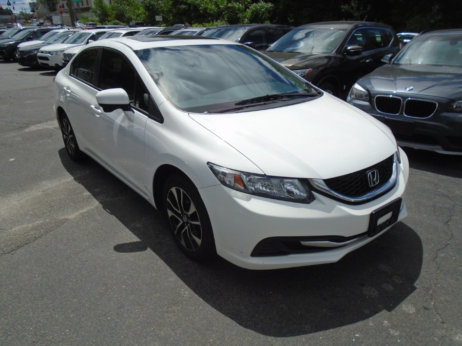 2014 Honda Civic Sedan 4dr CVT EX, available for sale in Waterbury, Connecticut | Jim Juliani Motors. Waterbury, Connecticut
