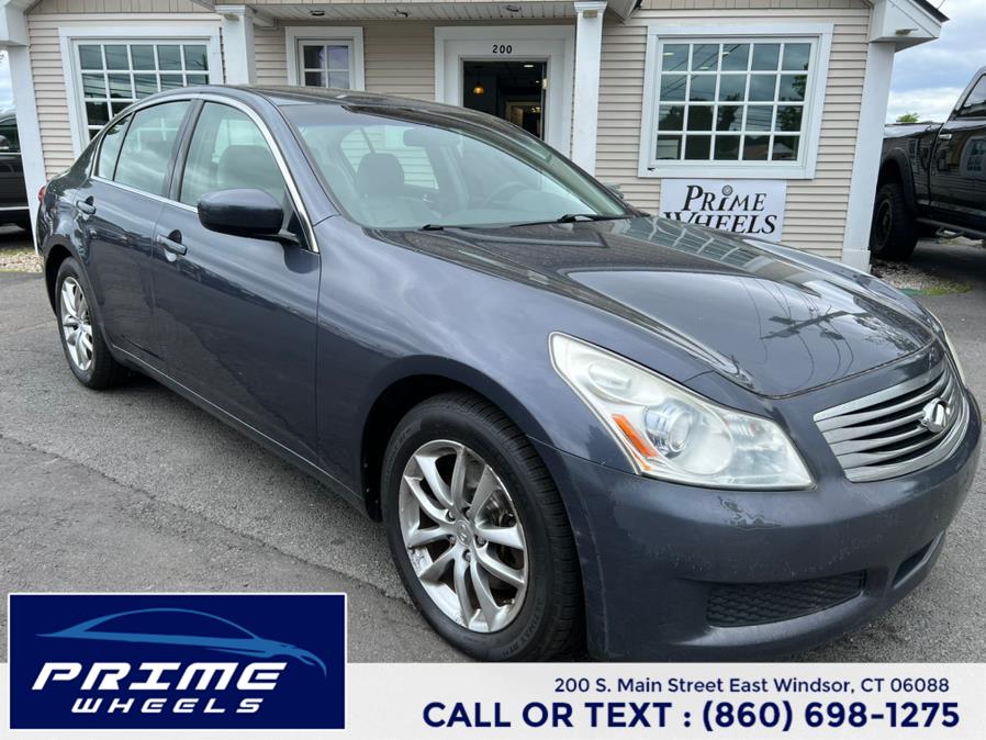2010 INFINITI G37 Sedan 4dr x Anniversary Edition *Ltd Avail*, available for sale in East Windsor, Connecticut | Prime Wheels. East Windsor, Connecticut