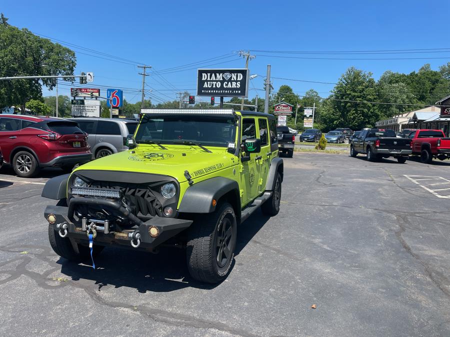 2017 Jeep Wrangler Unlimited Sport 4x4, available for sale in Vernon, Connecticut | TD Automotive Enterprises LLC DBA Diamond Auto Cars. Vernon, Connecticut