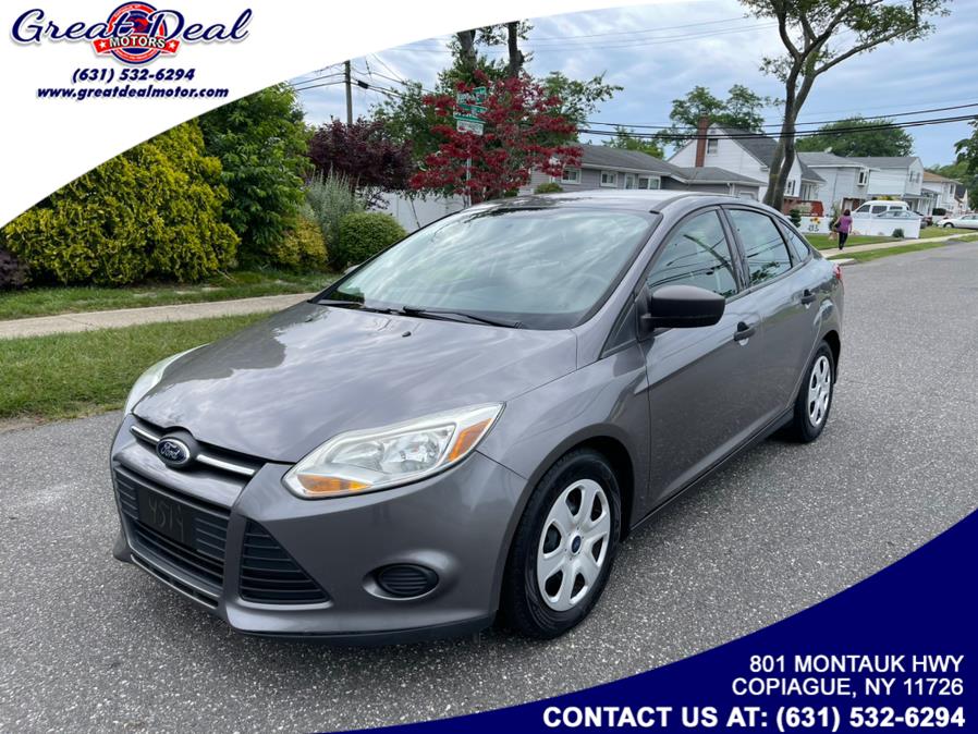 2014 Ford Focus 4dr Sdn S, available for sale in Copiague, New York | Great Deal Motors. Copiague, New York