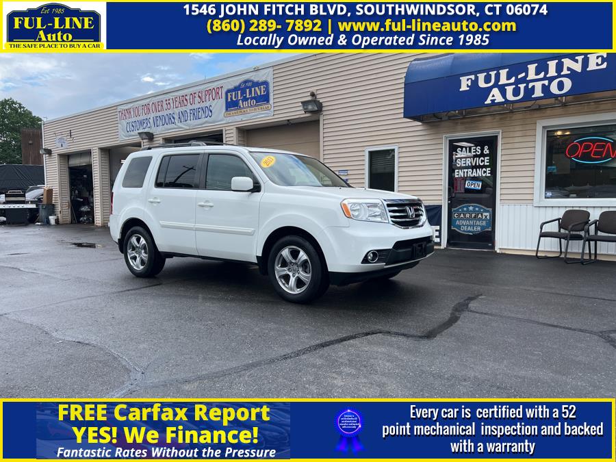 2013 Honda Pilot 4WD 4dr EX, available for sale in South Windsor , Connecticut | Ful-line Auto LLC. South Windsor , Connecticut