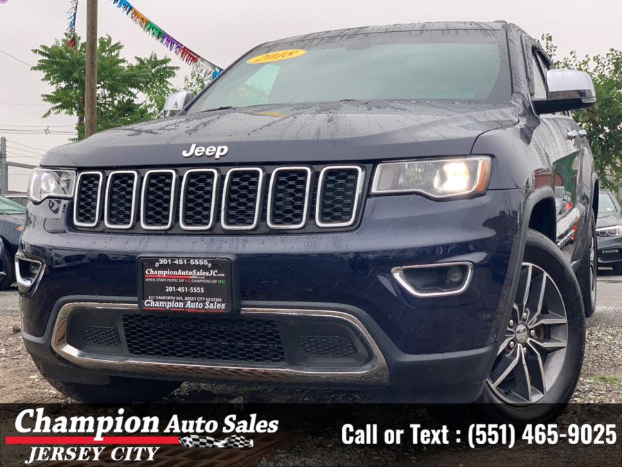 2018 Jeep Grand Cherokee Limited 4x4, available for sale in Jersey City, New Jersey | Champion Auto Sales. Jersey City, New Jersey