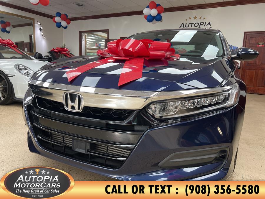 2018 Honda Accord Sedan LX 1.5T CVT, available for sale in Union, New Jersey | Autopia Motorcars Inc. Union, New Jersey
