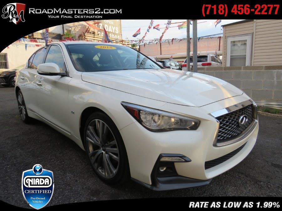 2018 INFINITI Q50 3.0t Sport AWD, available for sale in Middle Village, New York | Road Masters II INC. Middle Village, New York
