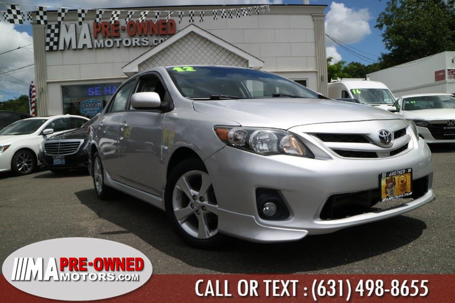 2012 Toyota Corolla S 4dr Sdn Auto S (Natl), available for sale in Huntington Station, New York | M & A Motors. Huntington Station, New York